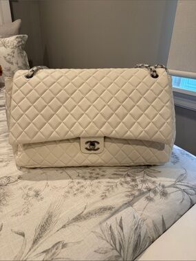 Chanel style travel bag